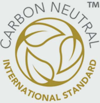 Carbon Neutral International Standard Trademarked Logo