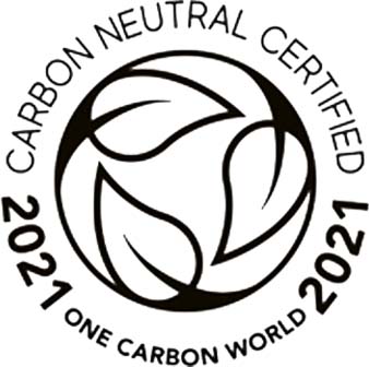 Carbon Neutral Certified 2021 Logo